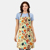Autumn Leaves Apron Schort (Gedragen)