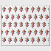 Autumn Leaves Art Cadeaupapier (Vlak)