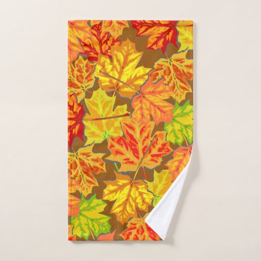 Autumn Leaves Bad Handdoek (Handdoek)