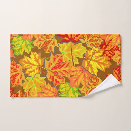 Autumn Leaves Bad Handdoek (Handdoek)