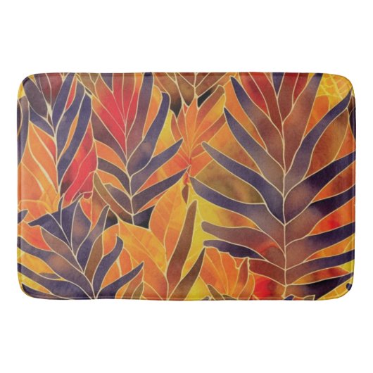 Autumn Leaves Bath Mat (Voorkant)