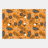 Autumn Leaves, Berries & Acorns Inpakpapier Vel (Voorkant 3)