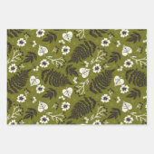 Autumn Leaves, Berries & Acorns Inpakpapier Vel (Voorkant 2)