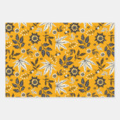 Autumn Leaves, Berries & Acorns Inpakpapier Vel (Voorkant)