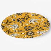 Autumn Leaves, Berries & Acorns Papieren Bordje (Gekanteld)