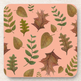 Autumn leaves bier onderzetter