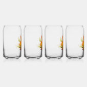 Autumn Leaves Blikvorm Glas (Rechts)