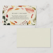 Autumn Leaves Books for Baby insert card Informatiekaartje (Voorkant / Achterkant)