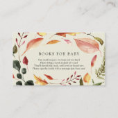 Autumn Leaves Books for Baby insert card Informatiekaartje (Voorkant)