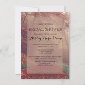 Autumn Leaves Bridal Shower Kaart (Voorkant)