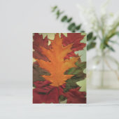 Autumn Leaves Briefkaart (Staand voorkant)