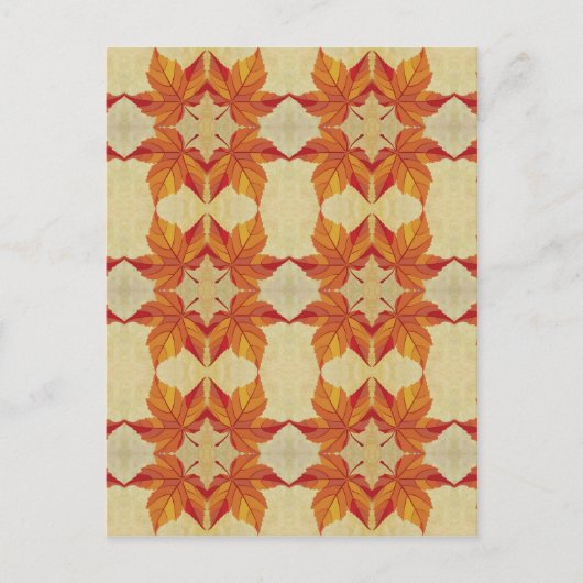 Autumn Leaves Briefkaart (Voorkant)