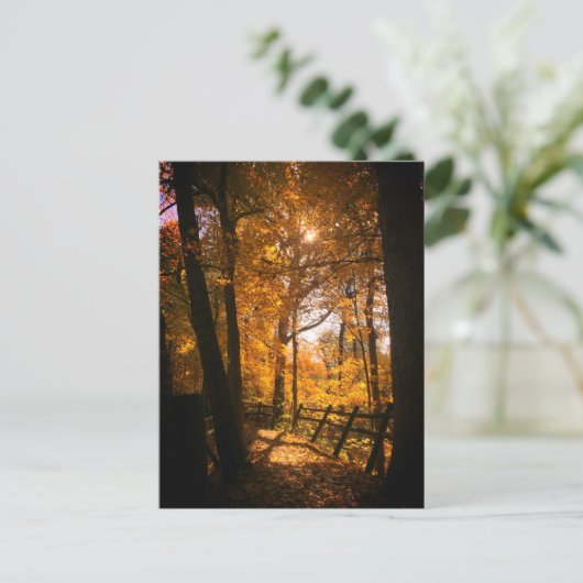 Autumn Leaves Briefkaart (Staand voorkant)