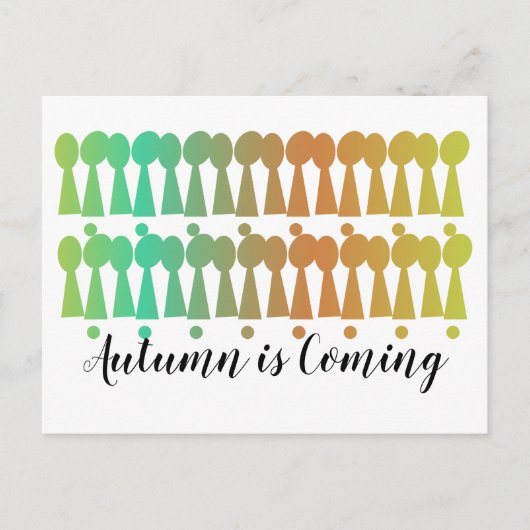 Autumn Leaves Briefkaart (Voorkant)