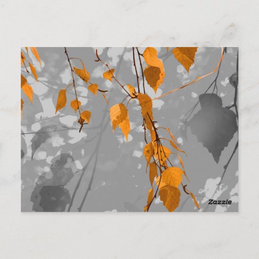 Autumn Leaves Briefkaart (Achterkant)