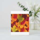 AUTUMN LEAVES BRIEFKAART (Staand voorkant)