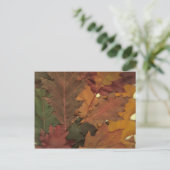 Autumn Leaves Briefkaart (Staand voorkant)