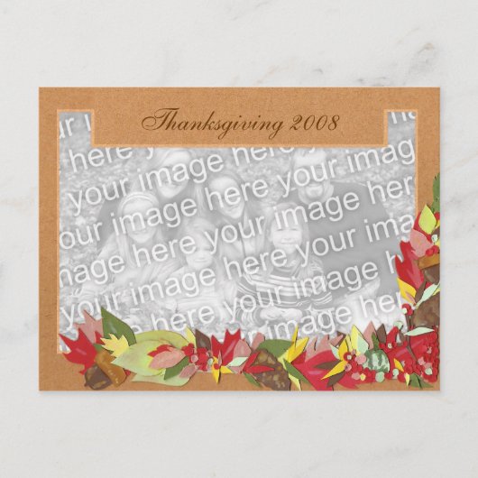 Autumn Leaves Briefkaart (Voorkant)