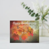 Autumn Leaves | BRIEFKAART THANKSGIVING (Staand voorkant)