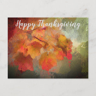 Autumn Leaves   BRIEFKAART THANKSGIVING