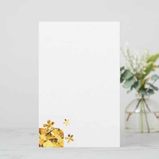 AUTUMN LEAVES BRIEFPAPIER (Staand voorkant)