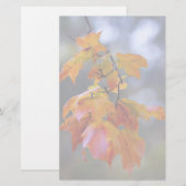 Autumn Leaves Briefpapier (Voorkant / Achterkant)