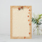 Autumn Leaves Briefpapier (Staand voorkant)