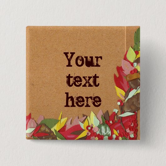 Autumn Leaves Button (Voorkant)