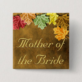 Autumn Leaves Button