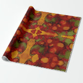Autumn Leaves Cadeaupapier (Uitgerold)