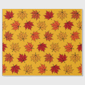 Autumn Leaves Cadeaupapier (Vlak)