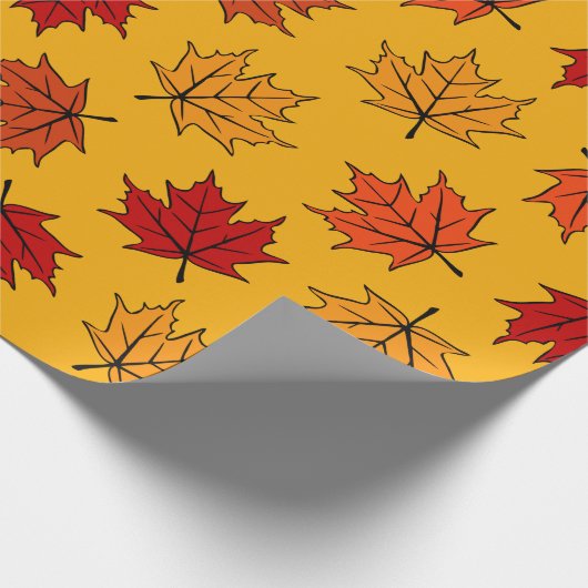 Autumn Leaves Cadeaupapier (Hoek)