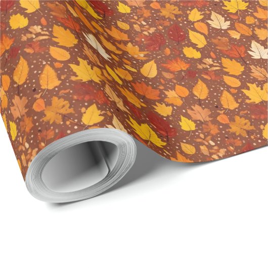 Autumn Leaves Cadeaupapier (Rol Hoek)
