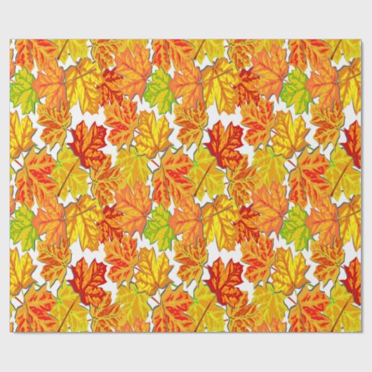 AUTUMN LEAVES CADEAUPAPIER (Vlak)