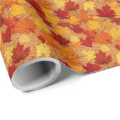 Autumn Leaves Cadeaupapier (Rol Hoek)