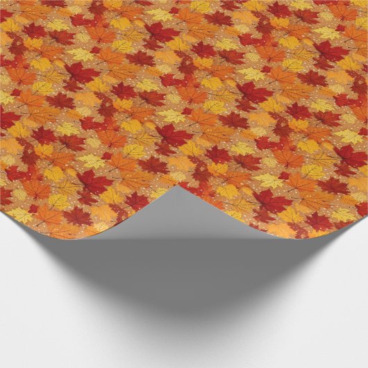 Autumn Leaves Cadeaupapier (Hoek)