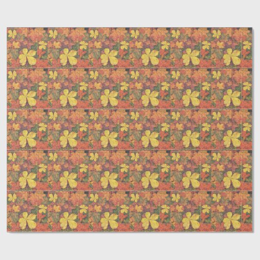 Autumn Leaves Cadeaupapier (Vlak)