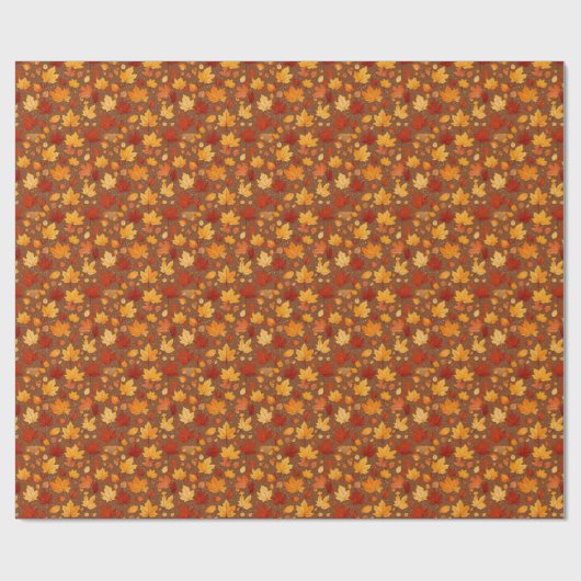 Autumn Leaves Cadeaupapier (Vlak)