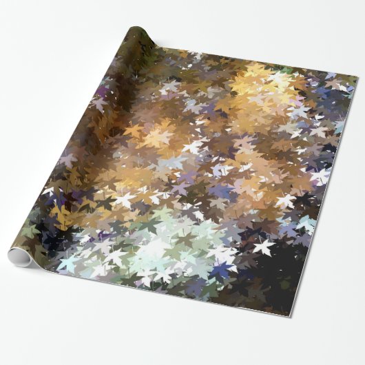 AUTUMN LEAVES CADEAUPAPIER (Uitgerold)