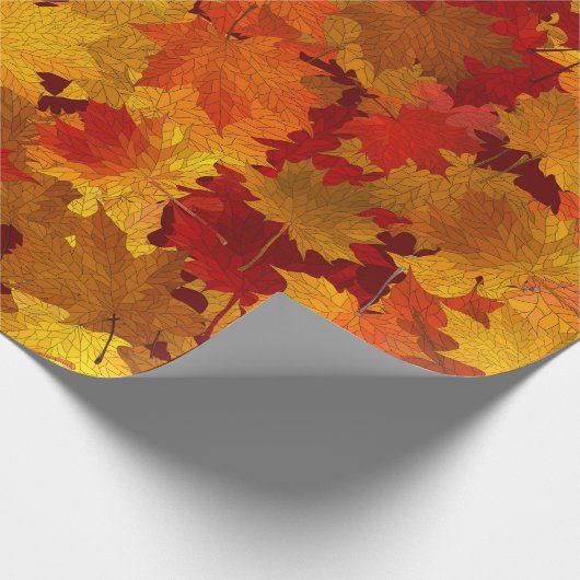 Autumn Leaves Cadeaupapier (Hoek)