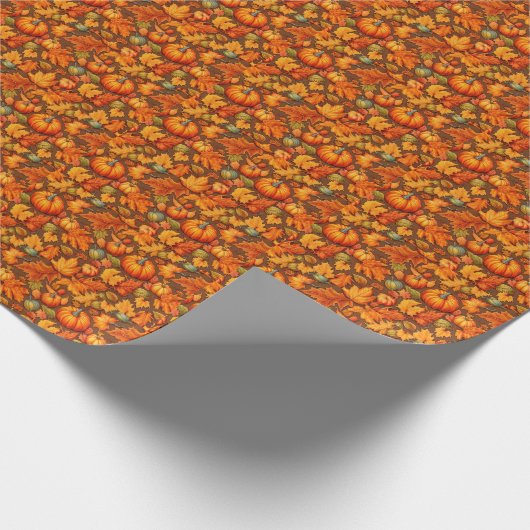Autumn Leaves Cadeaupapier (Hoek)