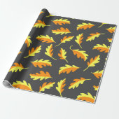 Autumn Leaves Cadeaupapier (Uitgerold)