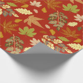 Autumn Leaves Cadeaupapier (Hoek)
