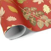 Autumn Leaves Cadeaupapier (Rol Hoek)