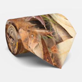 Autumn Leaves Camo Nature Abstract Photography Stropdas
