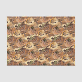 Autumn Leaves Camo Nature Abstract Photography Tissuepapier