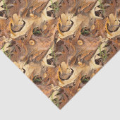 Autumn Leaves Camo Nature Abstract Photography Tissuepapier (Detail)