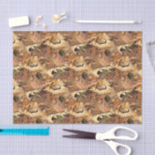 Autumn Leaves Camo Nature Abstract Photography Tissuepapier (Craft)