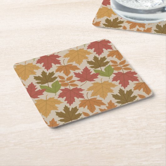 Autumn Leaves Camo Onderzetter Set (Schuin)