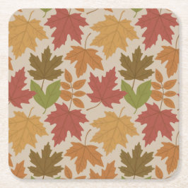 Autumn Leaves Camo Onderzetter Set